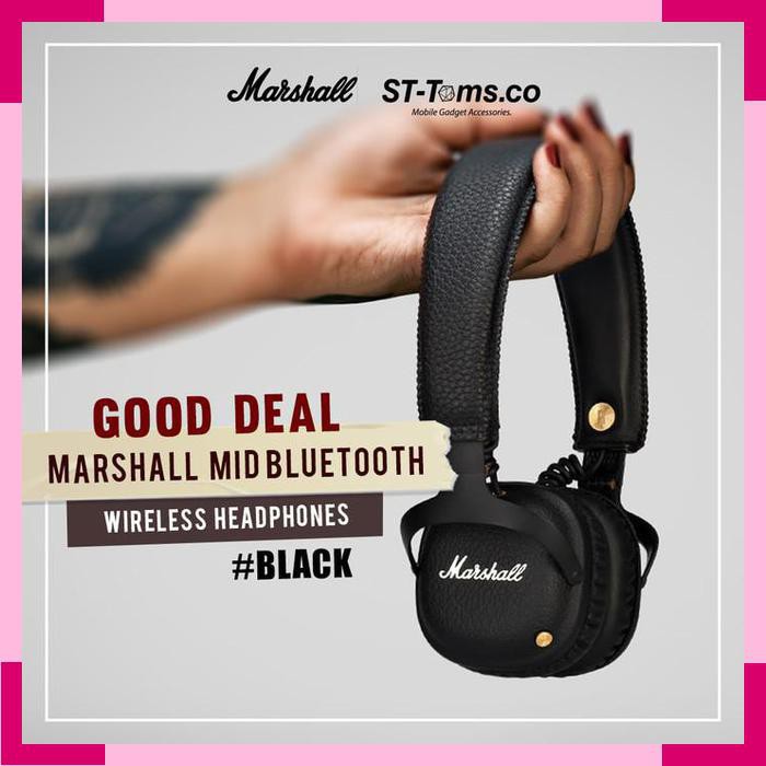 Marshall Mid Bluetooth Headphone Black