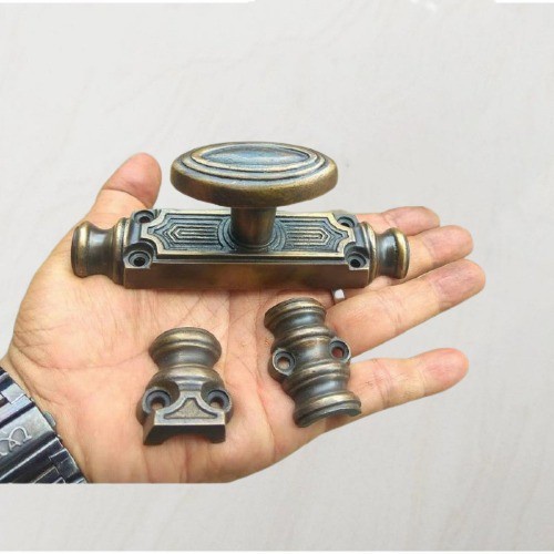 Kunci gembok spanyol - espanyolet ( espagnolette ) kuningan 2 meter