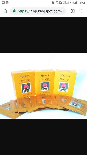 [1 bok] MASKER NATURGO HANASUI BPOM