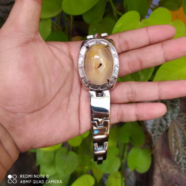 GELANG Titanium BATU AKIK COMBONG (N)