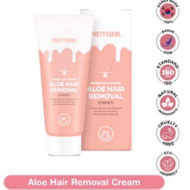 PRETTY SKIN Aloe Hair Removal Cream