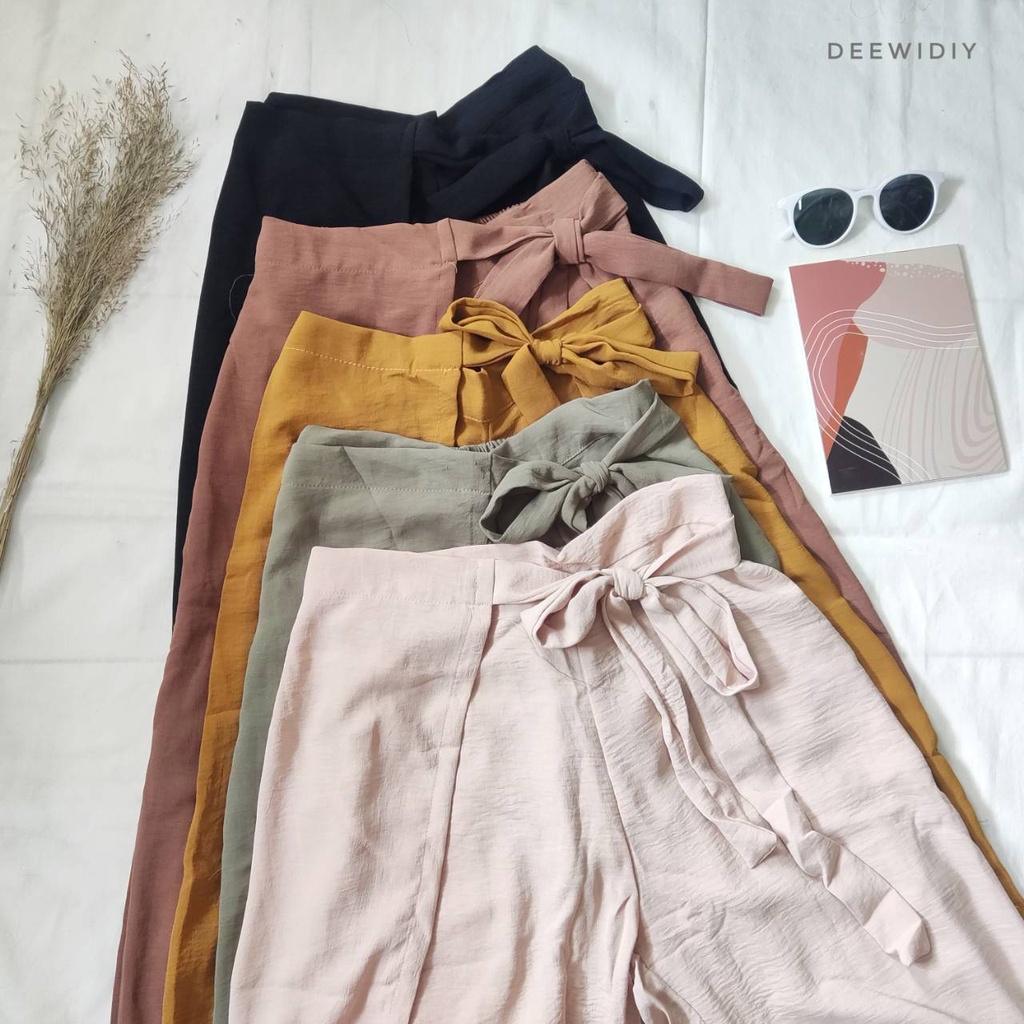 CELANA RIBBON CELANA LAYER CRINCKLE PREMIUM - SHANIA PANTS DEEWIDIY