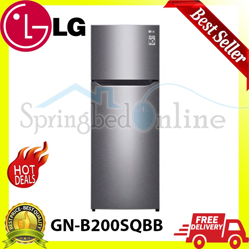 Kulkas Lg Gn-B 200 Sqbb Lemari Es 2 Pintu