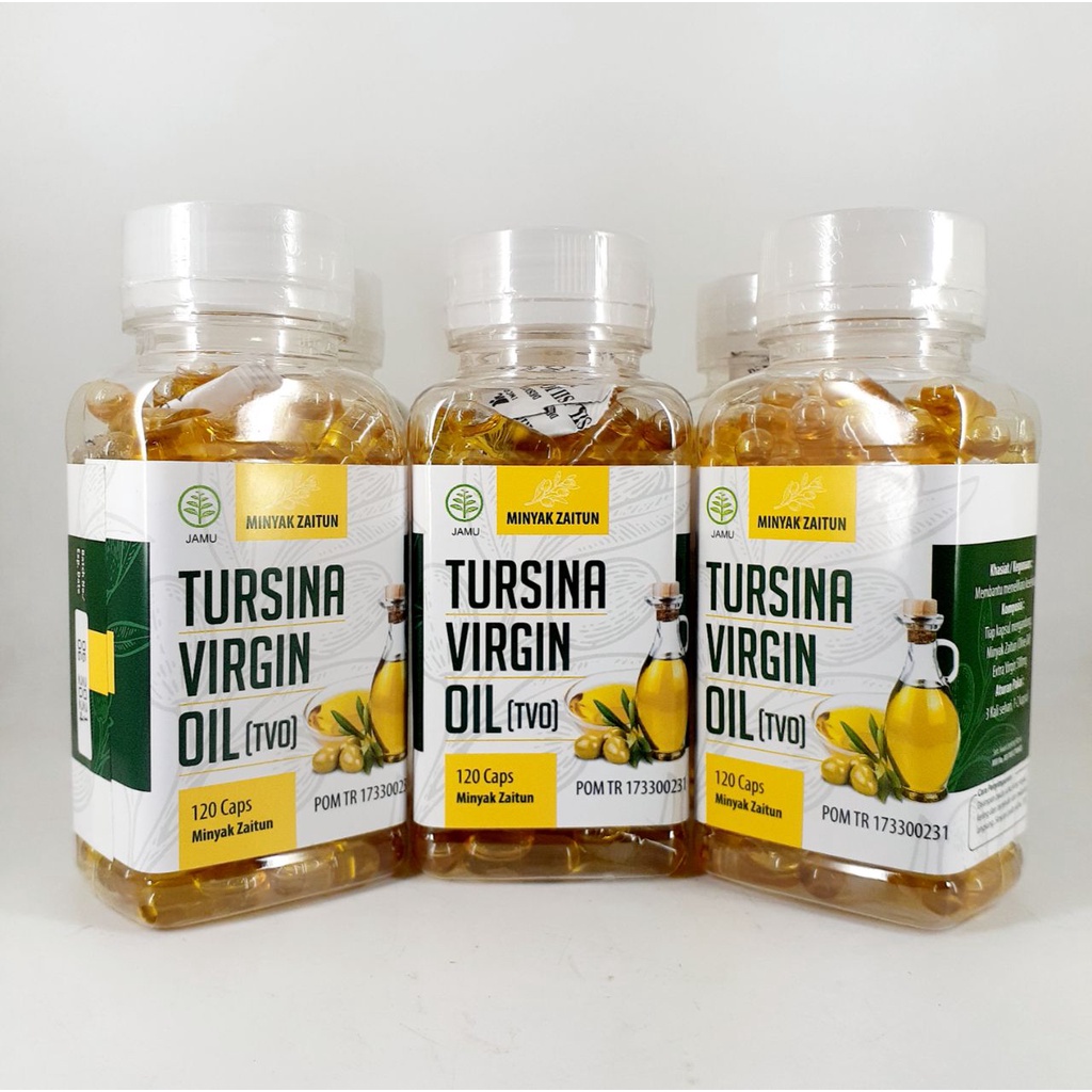 Minyak Zaitun Tursina Virgin Oil 120 Caps