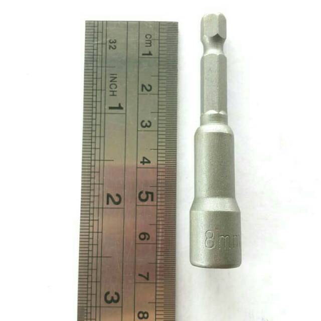 Mata Bor Roofing / Magnetic Socket 8mm Buat Holo Baja Ringan