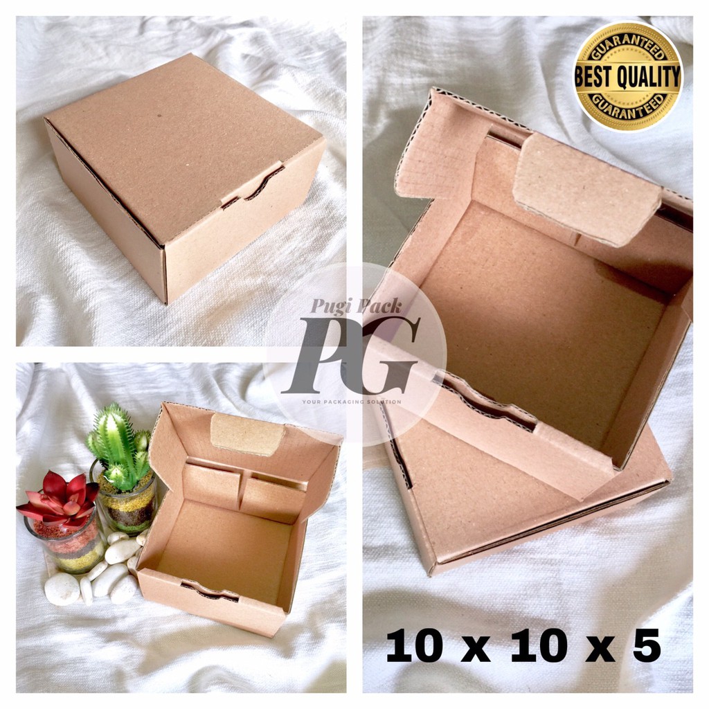 

KARDUS BOX POLOS MODEL PIZZA 10x10x5 MIN OORDER 10 PCS