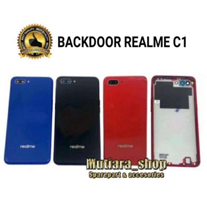 BACKDOOR BACK COVER CASING TUTUP BELAKANG REALME C1