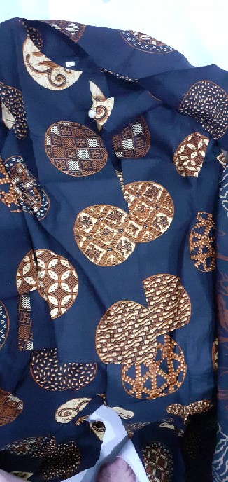 Blouse Batik Wanita Kombinasi Merah Hitam - Atasan Batik Wanita Moden Size S M L Xl Xxl 3l 4l 5l