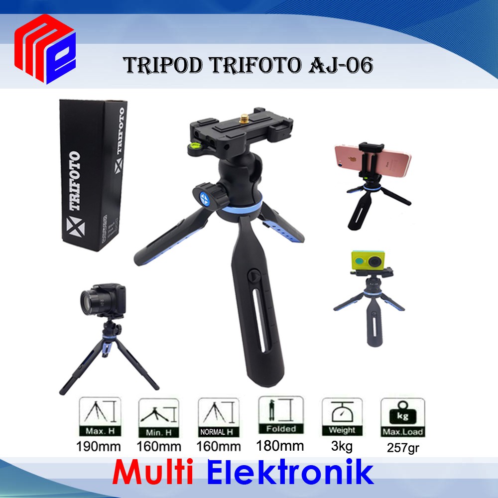 Tripod Mini Portable Trifoto AJ-06