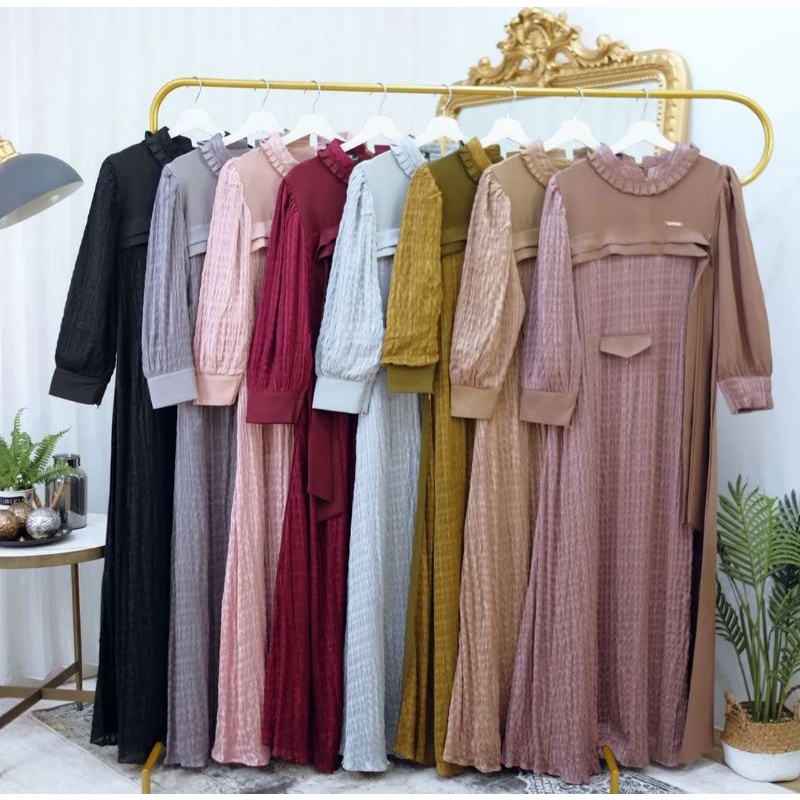 INAYAH DRESS ORIGINAL BY FENTA HOUSE (ONLY DRESS)