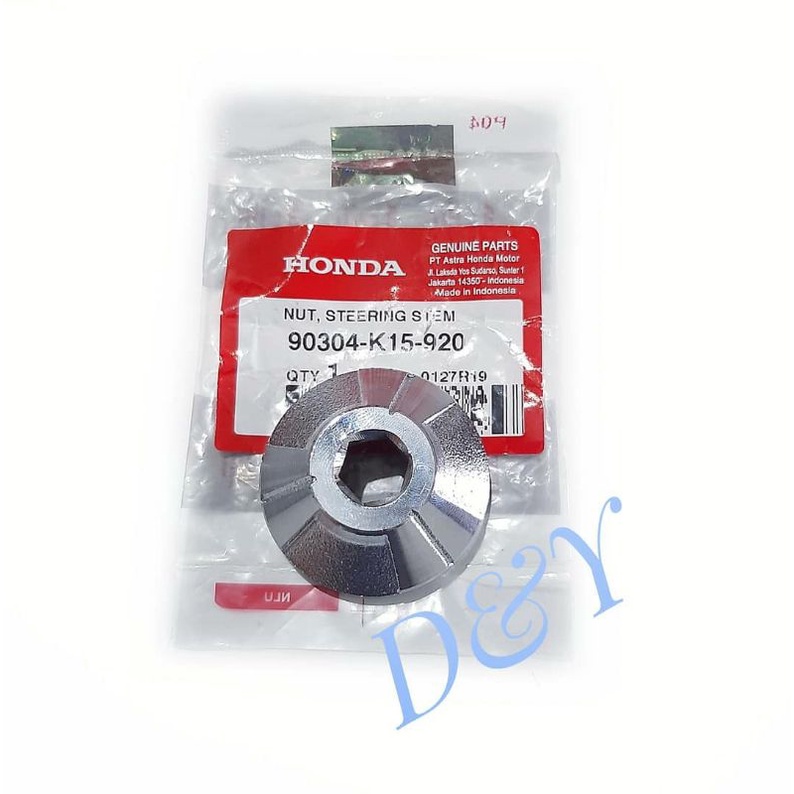 BAUT KOMSTIR (Nut Steering Stem)  New CB150R OLD,New CB150R LED ORIGINAL DAN ASLI