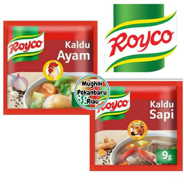 

Royco Ecer 1 pcs - Ayam atau Sapi Penyedap Masakan