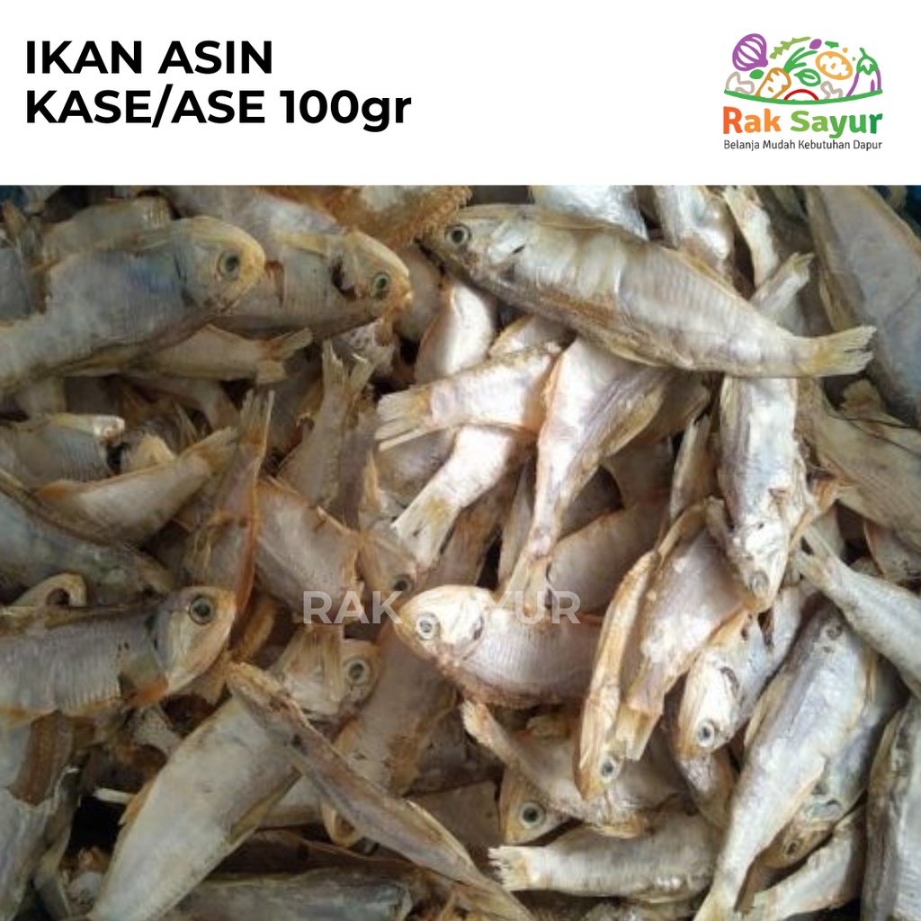 

Ikan Asin Kase Ase 100gr Asli Rak Sayur Padang