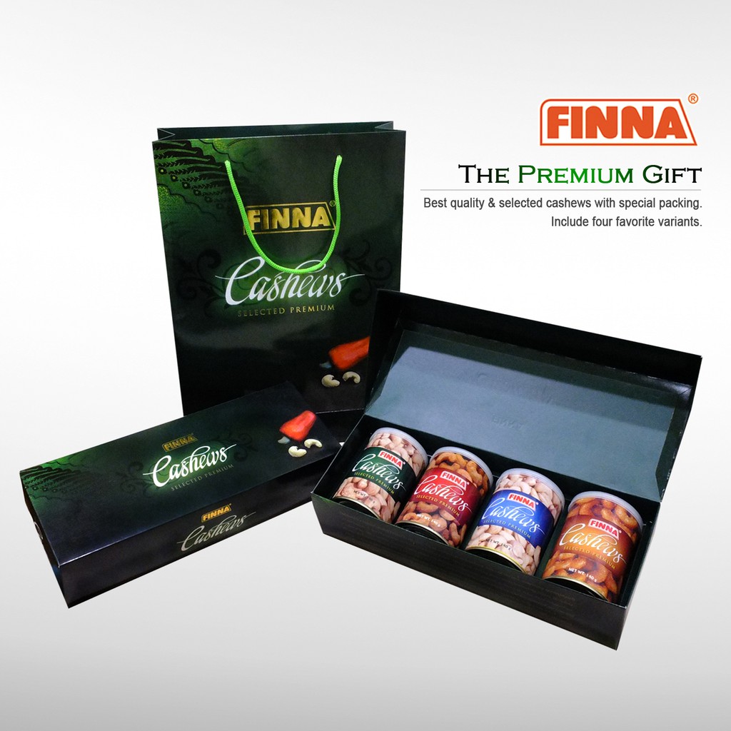 

Finna Gift Set (Paket Kacang Mede) 560gr