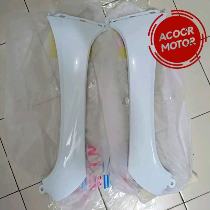 BARU COVER BODY / SAYAP BAWAH HONDA SCOOPY FI K93 PUTIH THN 2018