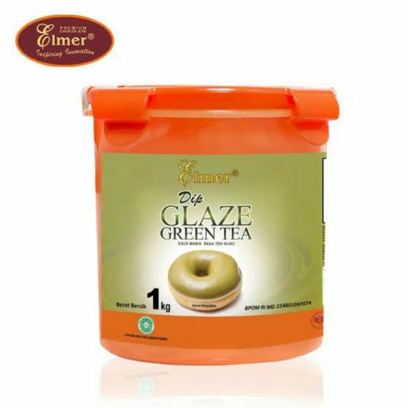 

Dip Glaze Elmer Green tea Gless Elmer grentea Repack 200 Gram