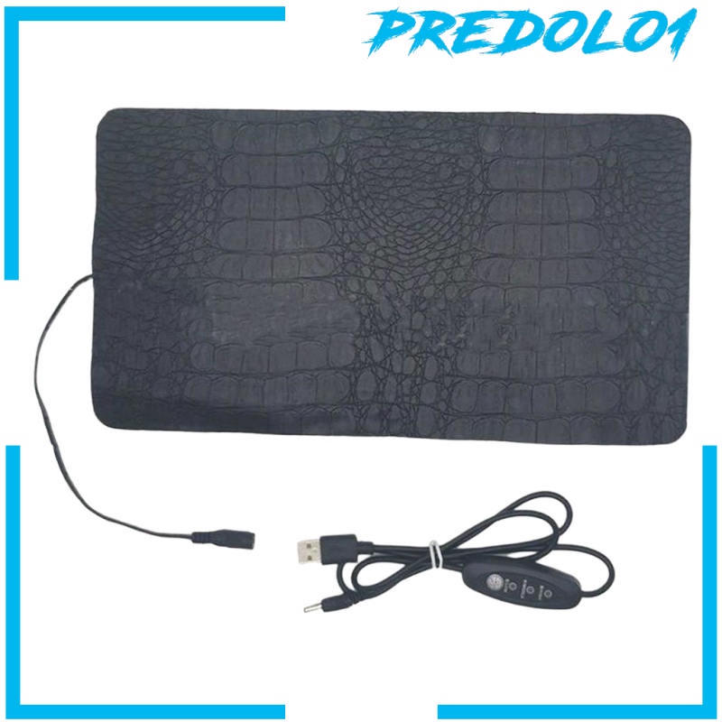 (Predolo1) Pad Penghangat Reptil / Kadal / Laba-Laba / Kura-Kura Anti Air Dengan Kabel Usb