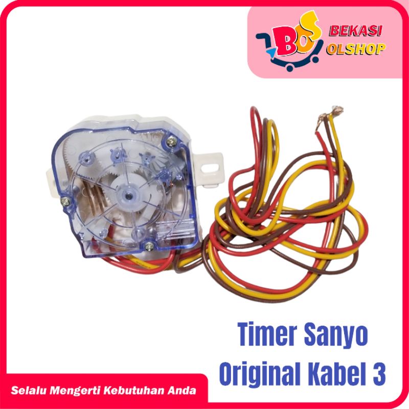 Timer Mesin Cuci Sanyo Original Kabel 3