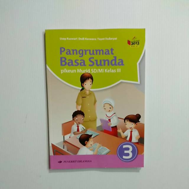 Buku Pangrumat Basa Sunda Kelas 3 Sd Mi Erlangga Shopee Indonesia