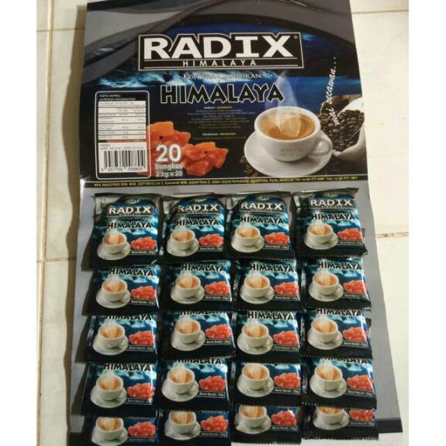 

RADIX HIMALAYA MY PAPAN 20 SACHET