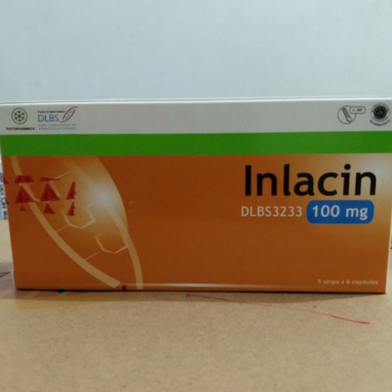 INLACIN 100MG membantu menurunkan kadar gula dengan bahan herbal karya anak Bangsa Indonesia