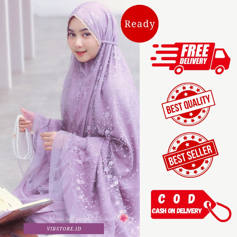 Mukena rusia dalanova original