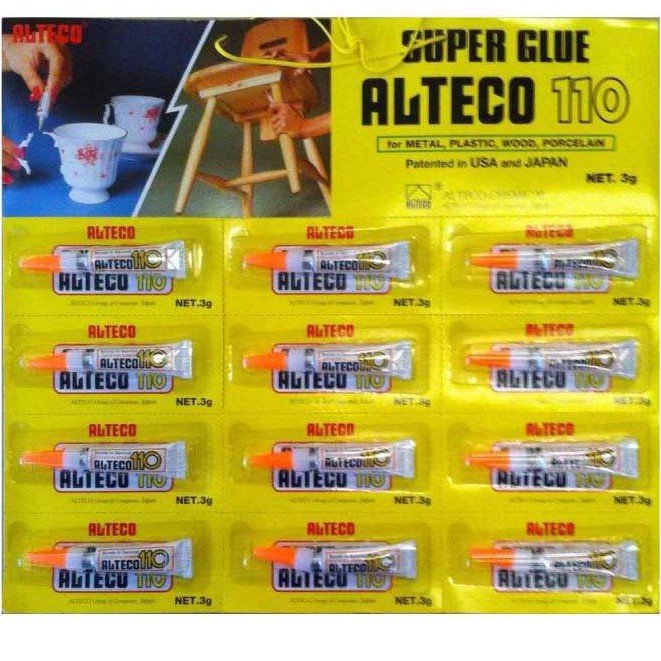 

Lem Alteco Asli | Lem Super | Lem Serbaguna 110 Kuning 3 gram