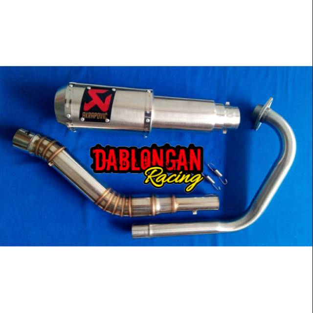 knalpot AKRAPOVIC CBR150R - CB150R - VIXION - R15 - BYSON - GSX