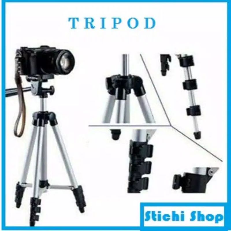 Tripod Weifeng 1M Holder U DSLR Kamera Handphone Alumunium 100cm Holder Traveling