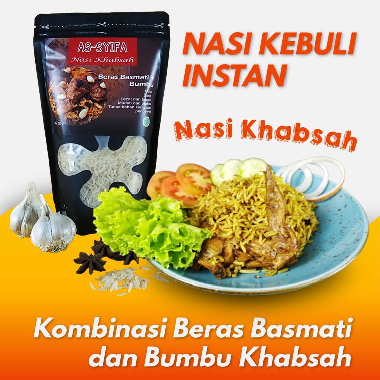 

Nasi Khabsah, Khas timur tengah, Arab 350gram