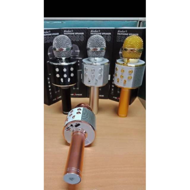 Speaker Mic Bluetooth Karaoke Advance ES050B