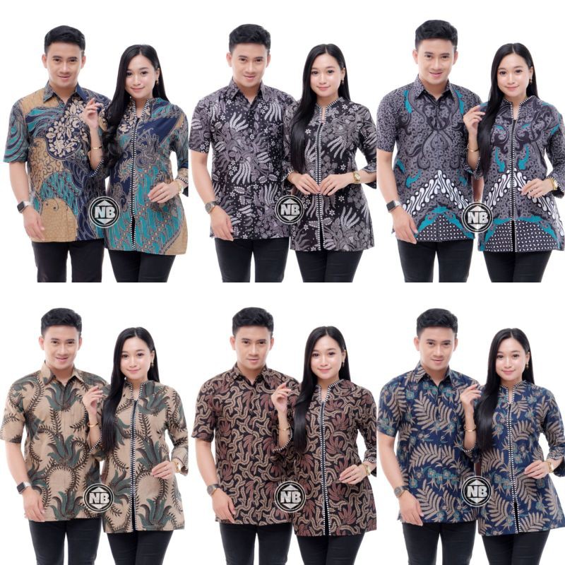 Maura Couple - Sania Ruffle Batik Couple