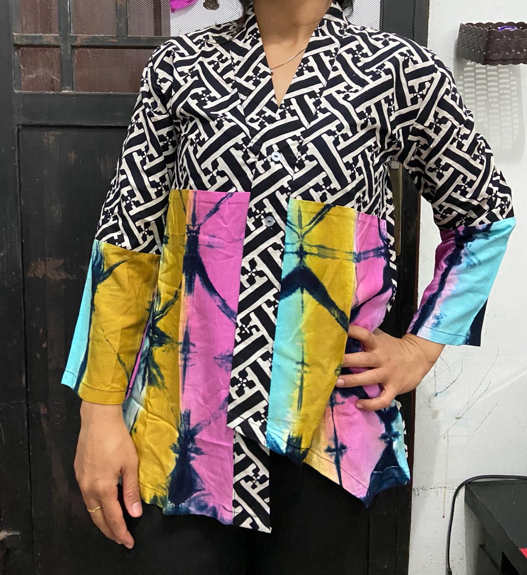 Blouse Batik Wanita Tie Dye // Batik Tiedye