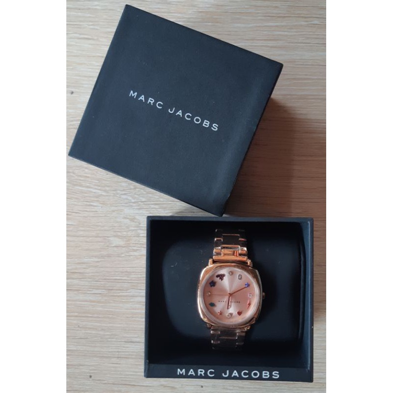 jam tangan marc jacobs candy rose gold original authentic new baru murah gila