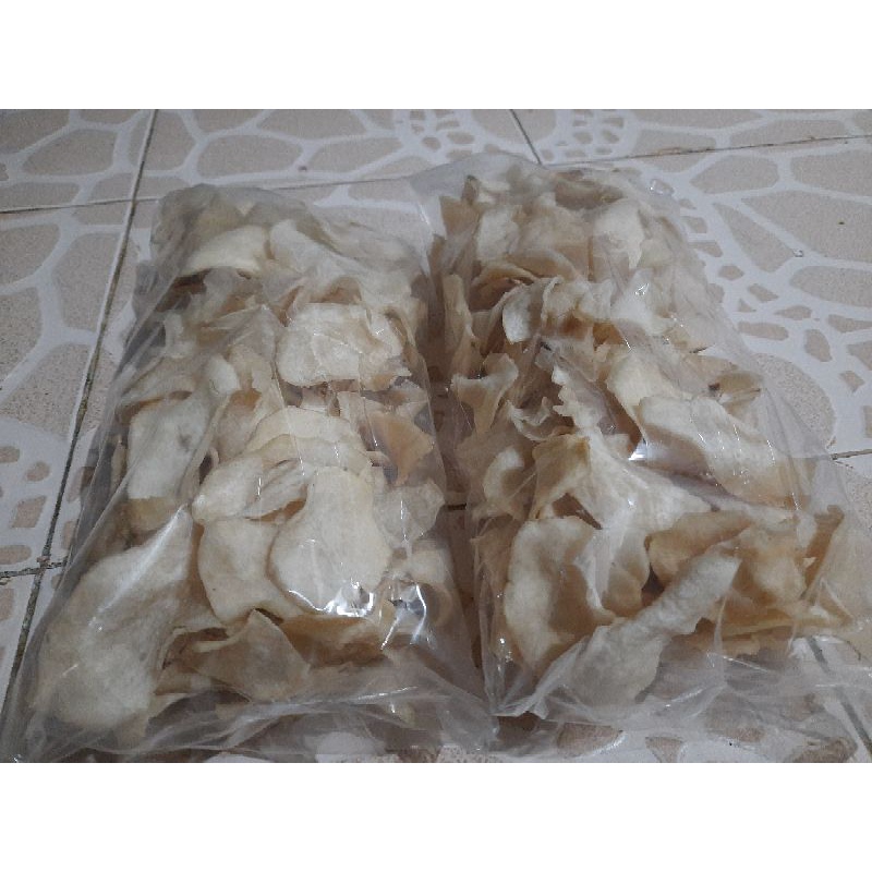 

Bisa COD/Keripik gadung Asli/sudah Bumbu/1 kg/mentah