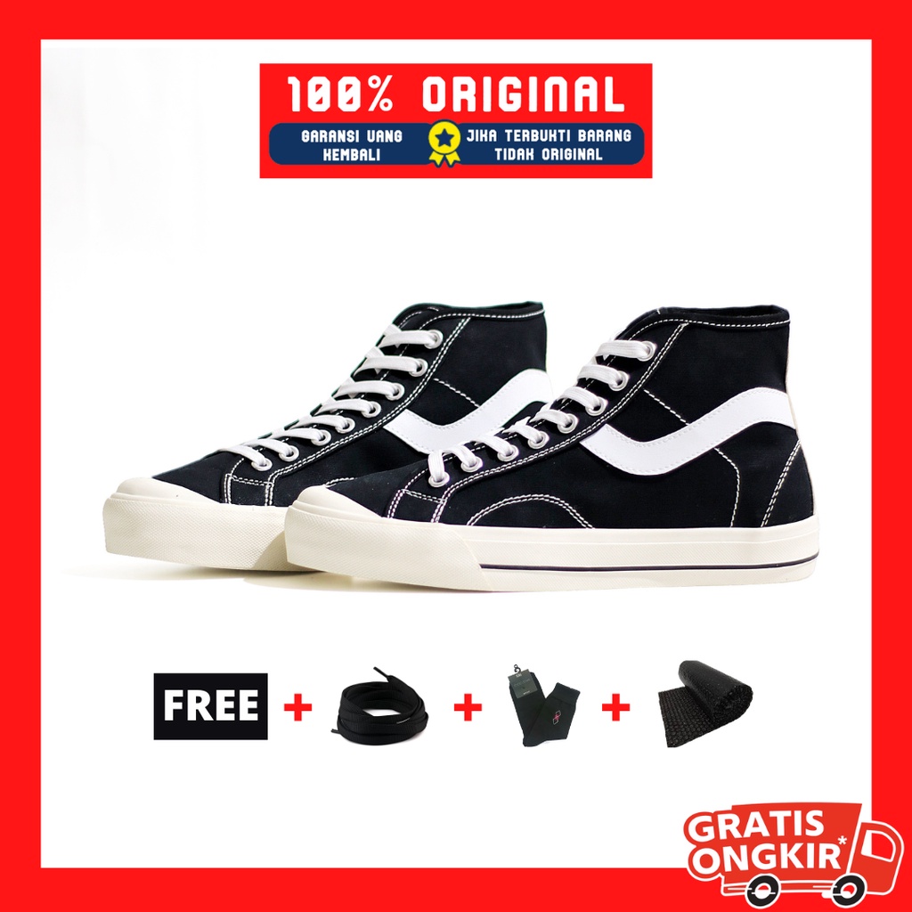 Original Not Sepatu Ventela Public High Sneakers Lokal Casual Pria dan Wanita Hi