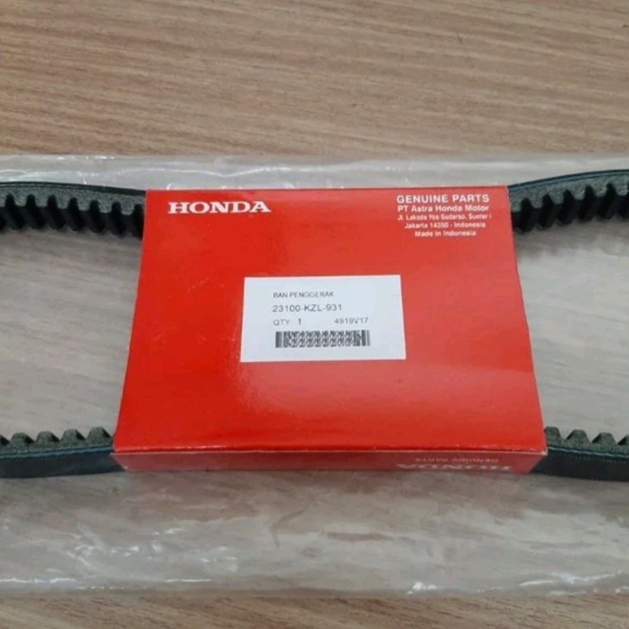 Vanbelt beat fi fanbelt kzl v-belt van belt honda genuine ahm original