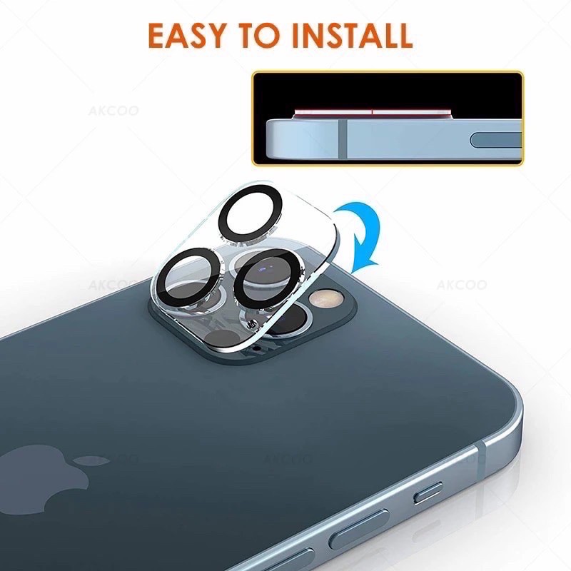 Camera Tempered Glass iPhone Lens Protector Anti Gores Kamera iPhone Antigores Pelindung Lensa Apple