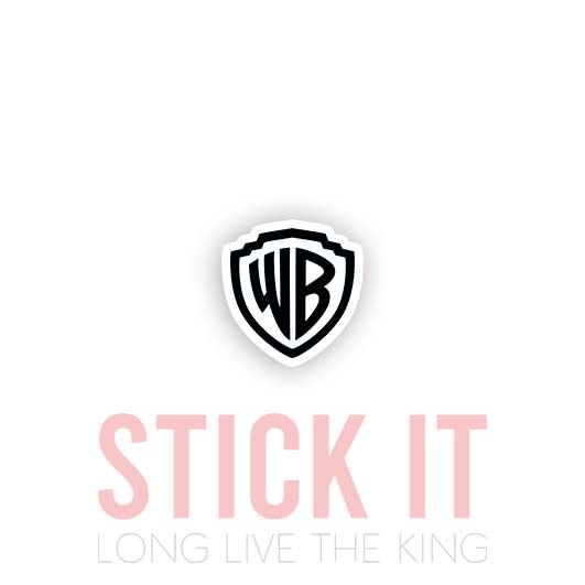 

Stiker sablon setrika DTF kaos baju sticker vinyl warner bros 12