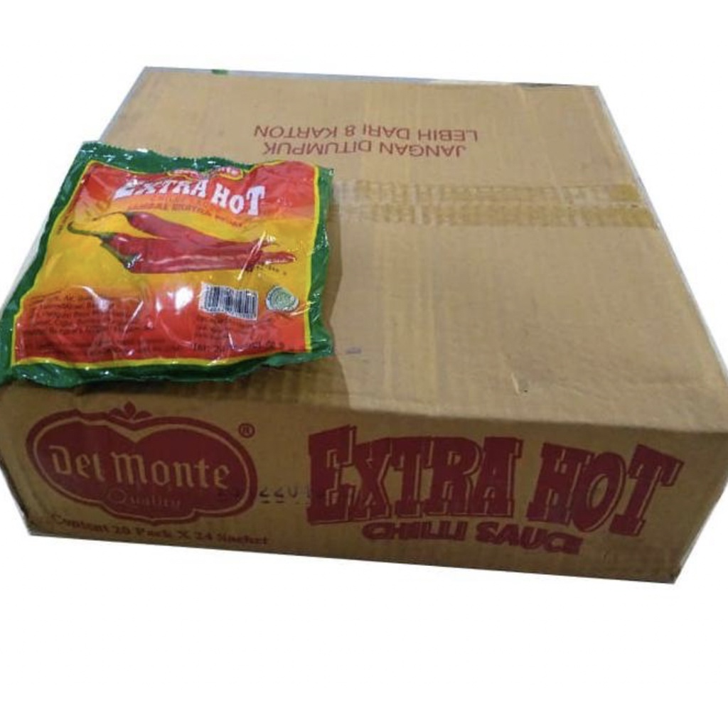 

Delmonte Saus Sambal sachet dus 480 sachet x 8g / Delmonte Pedas sak