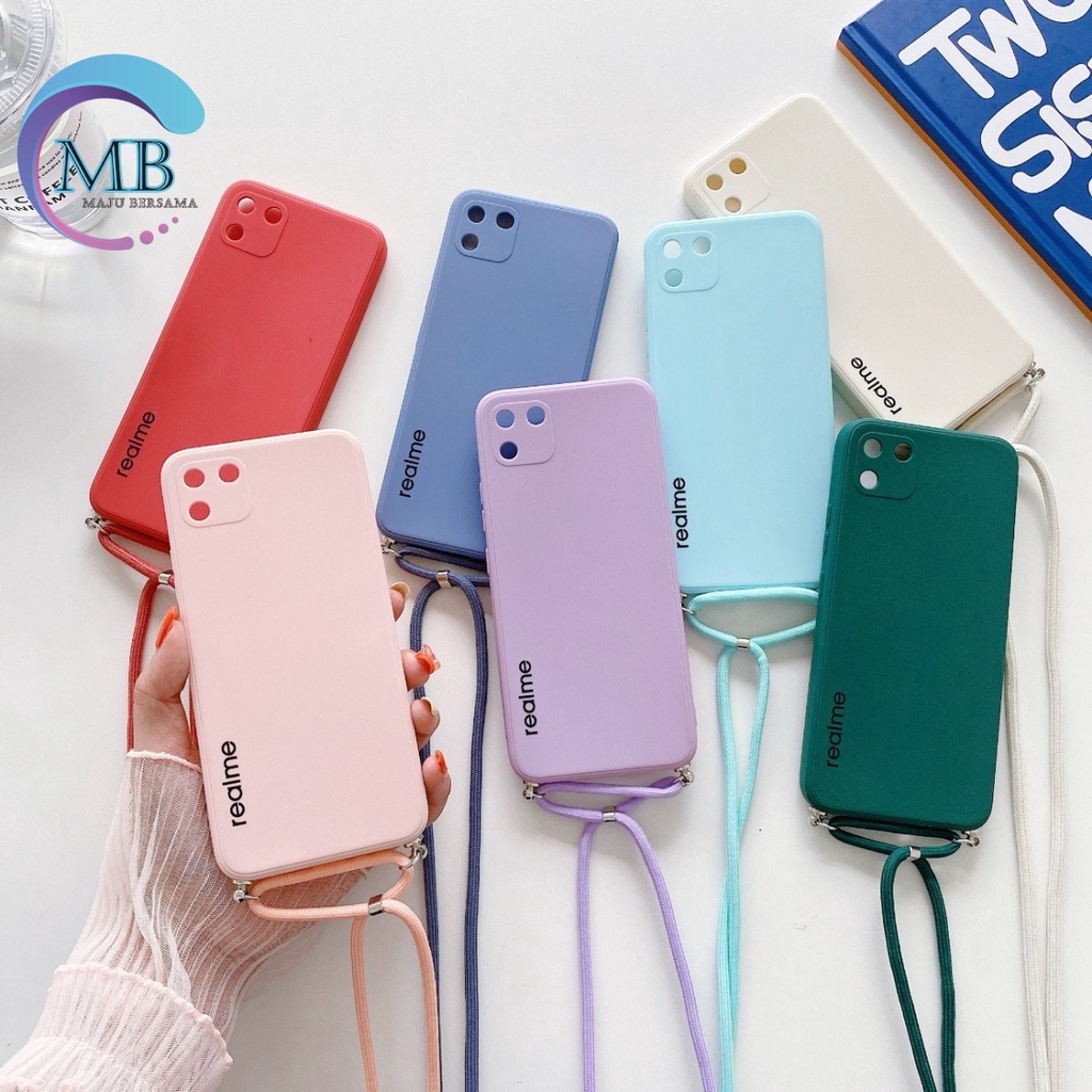 SOFTCASE SLINGCASE ORIGINAL SILIKON PELINDUNG KAMERA REALME C1 C2 5I 5S 5 PRO NARZO 6 MB2193