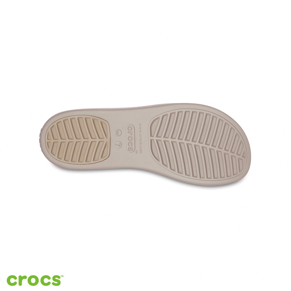 CROCS BROKLYN SLIDE / SANDAL FLIP FLOP / SANDAL WANITA / FASHION WANITA / FASHION KOREA  - PEACH