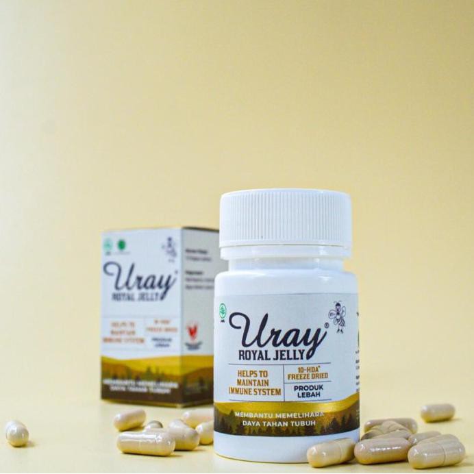 

URAY ROYAL JELLY (FREEZE DRIED) - 30 CAPSULES