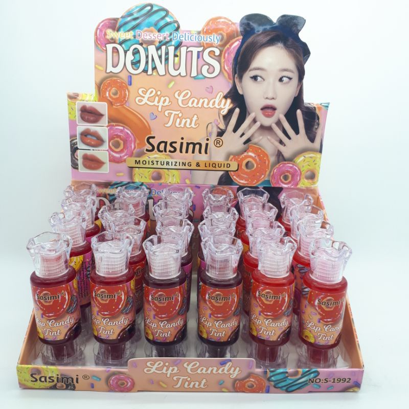 Lip Tint Water Candy Moizturizing SASIMI BT21 - LUSINAN