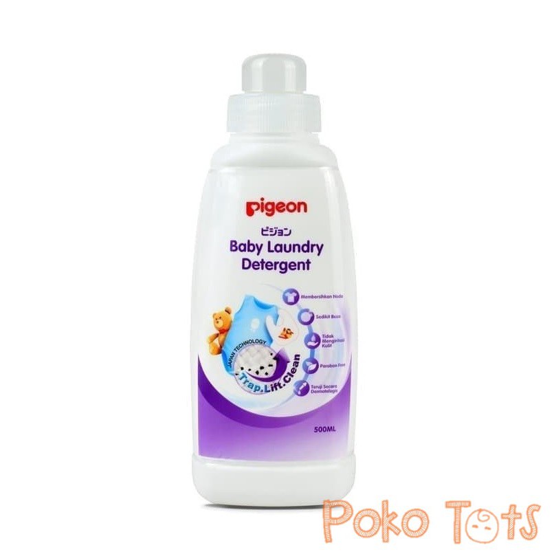 Pigeon Baby Liquid Laundry Detergent 500ml Deterjen Cair Pencuci Baju Bayi WHS