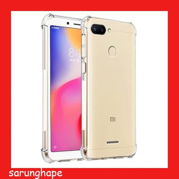 Anticrack Xiao Mi MiA2 Lite dan Redmi 6 Pro Silikon Case Jelly Bening Lembut Case Softcase