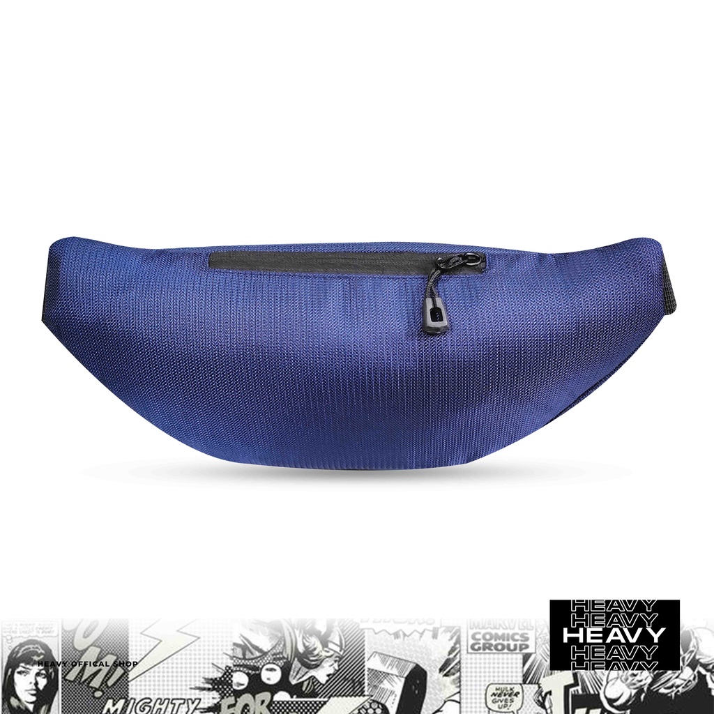 Tas Heavy Waistbag Pria Premium Distro - Tas Pinggang Cowok Heavy