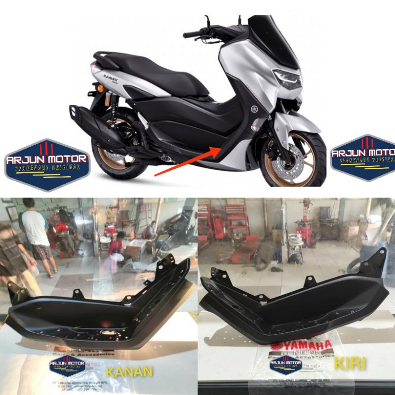 bordes foostep pijakan kaki all new nmax 2020 2021 asli original yamaha