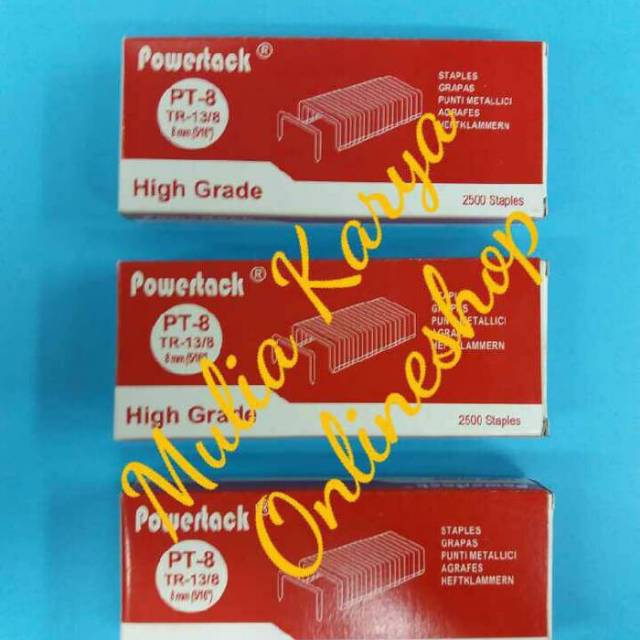 

Isi Staples Guntacker PT8 8mm 5/16. 13/8