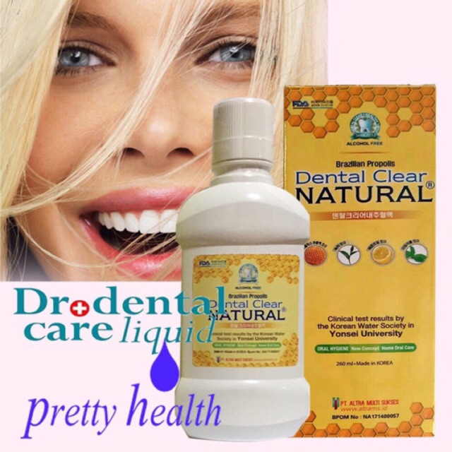 Dr dental care liquid original kemasan baru